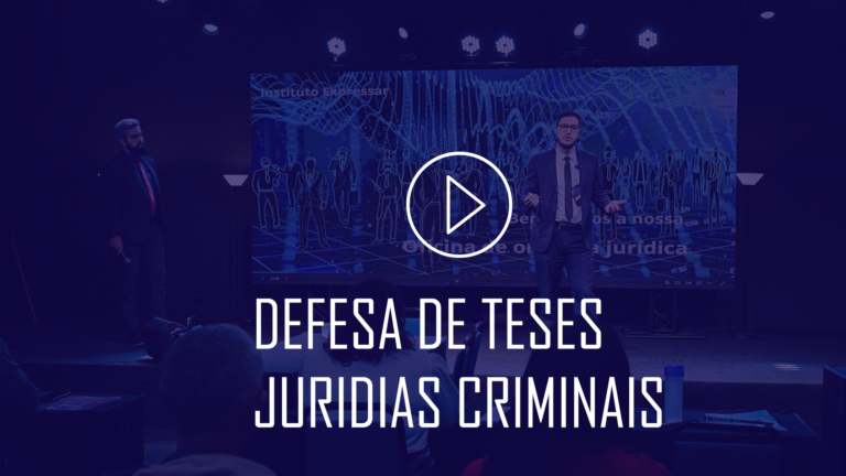 Aula de teses jurídicas criminais com Dr. Rogério Leonardo